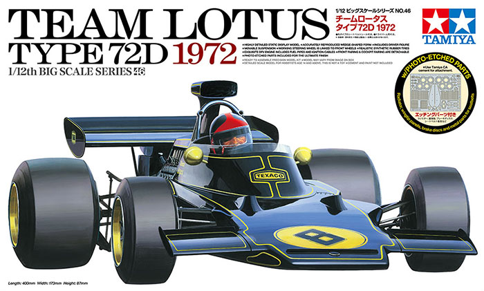 Tamiya 12046 static assembled  - Model Kit F1 incelemesi ve fiyatı