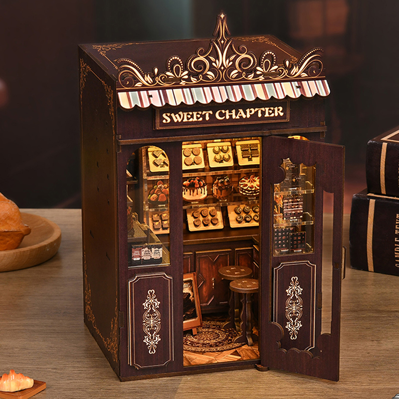 DIY Book Nook Wooden Miniature - Model Kit Centaur incelemesi ve fiyatı