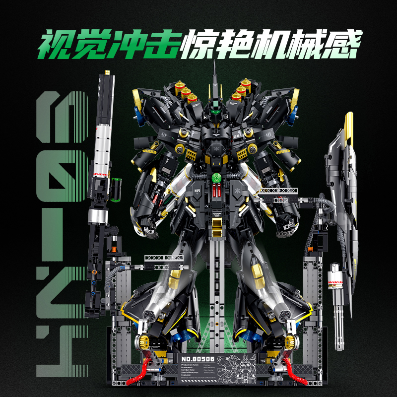 IN STOCK 80506 MOC Idea Techni - Model Kit Voltron incelemesi ve fiyatı