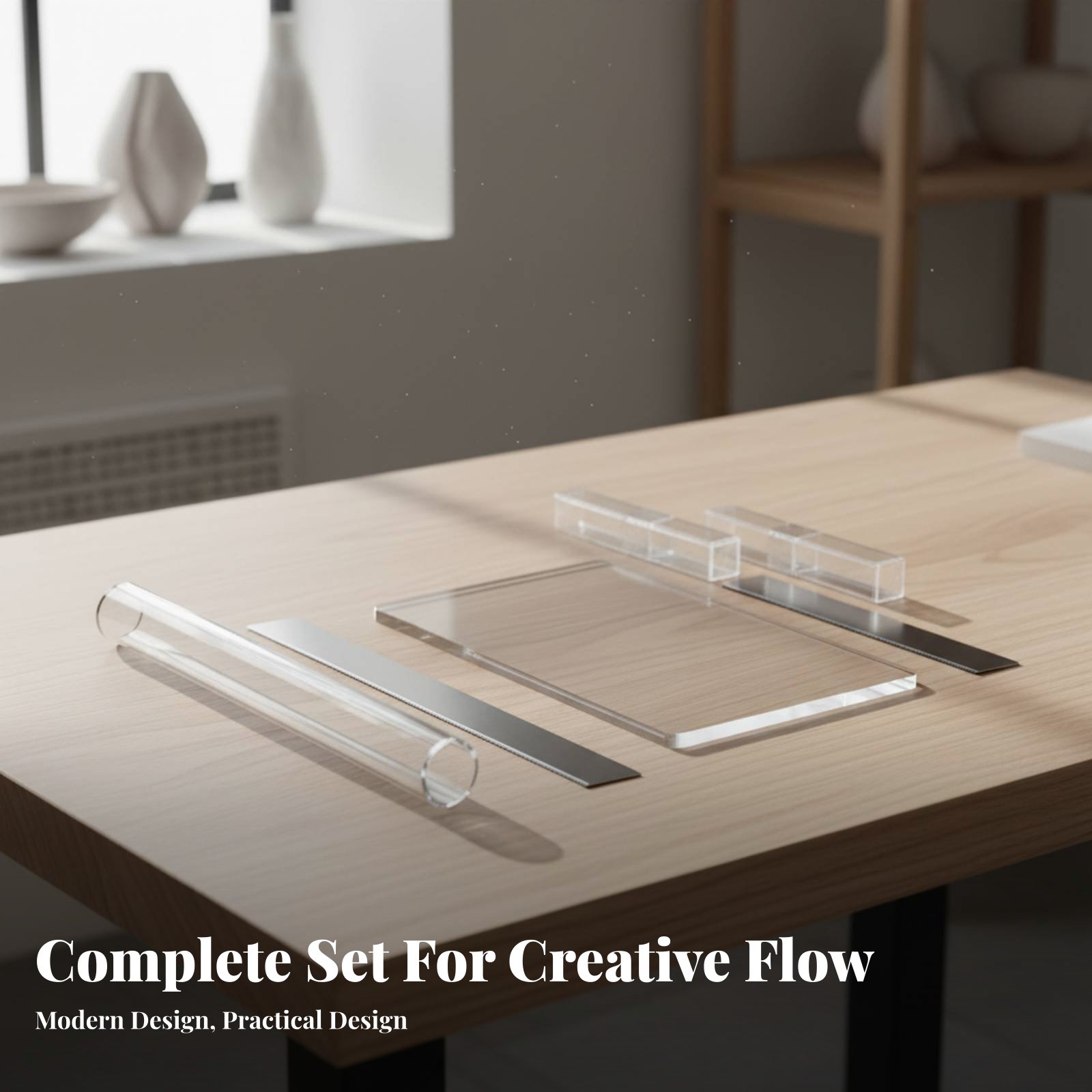 6 Pieces Acrylic Clay Cylinder - Model Kit Tools incelemesi ve fiyatı