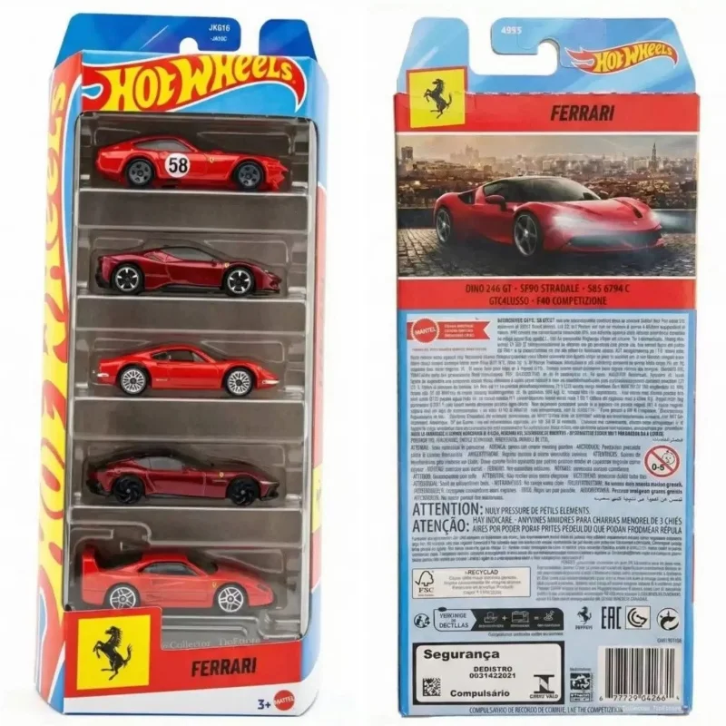 New Hot Wheels Ferrari JLN12 5 - Model Kit New incelemesi ve fiyatı