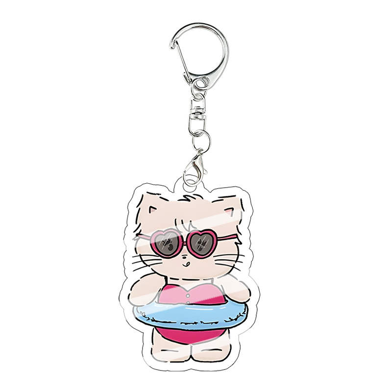 Mikko Kawaii Acrylic Keychain  - Model Kit For Girls incelemesi ve fiyatı