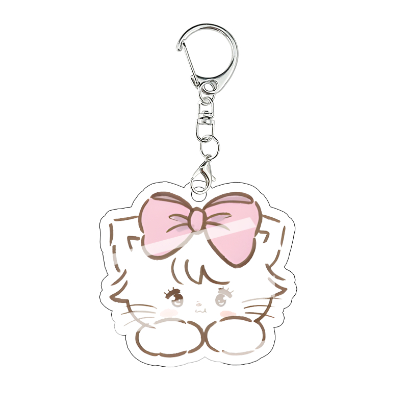 Mikko Kawaii Acrylic Keychain  - Model Kit For Girls incelemesi ve fiyatı