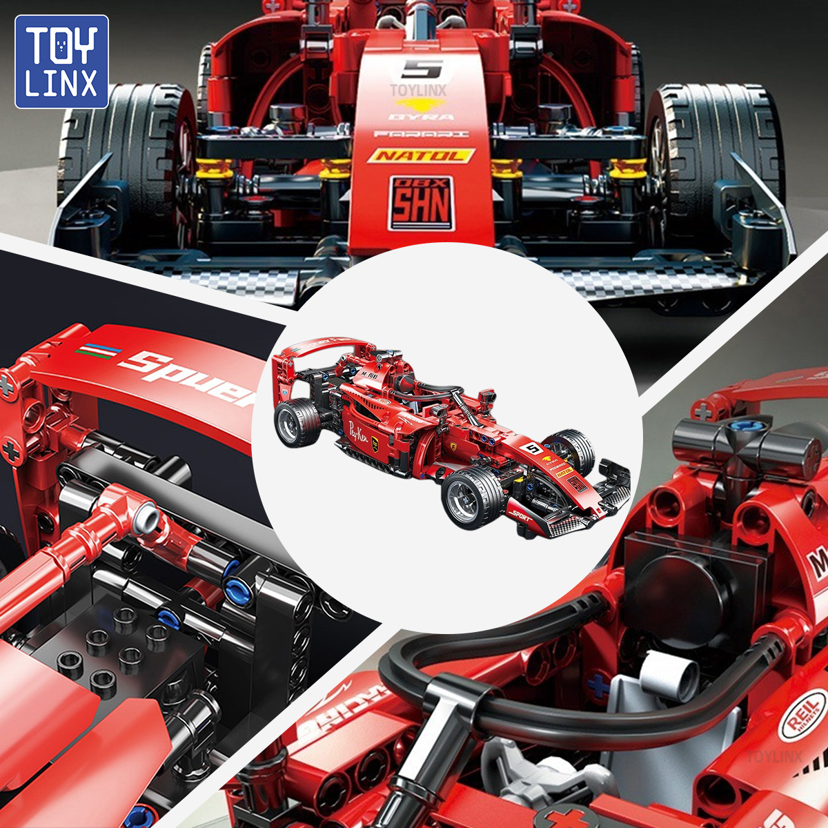 Toylinx DIY 455 PCS F1 RC Race - Model Kit F1 incelemesi ve fiyatı