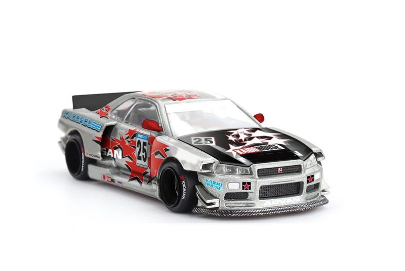 Kaido House x MINI GT Skyline  - Model Kit R34 incelemesi ve fiyatı